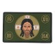 Патч ПВХ Икона Спас нерукотворный олива